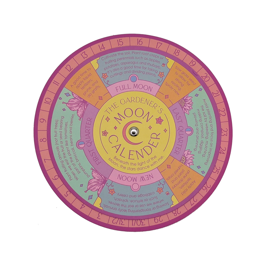 Gardener's Moon Calendar – bimble goods